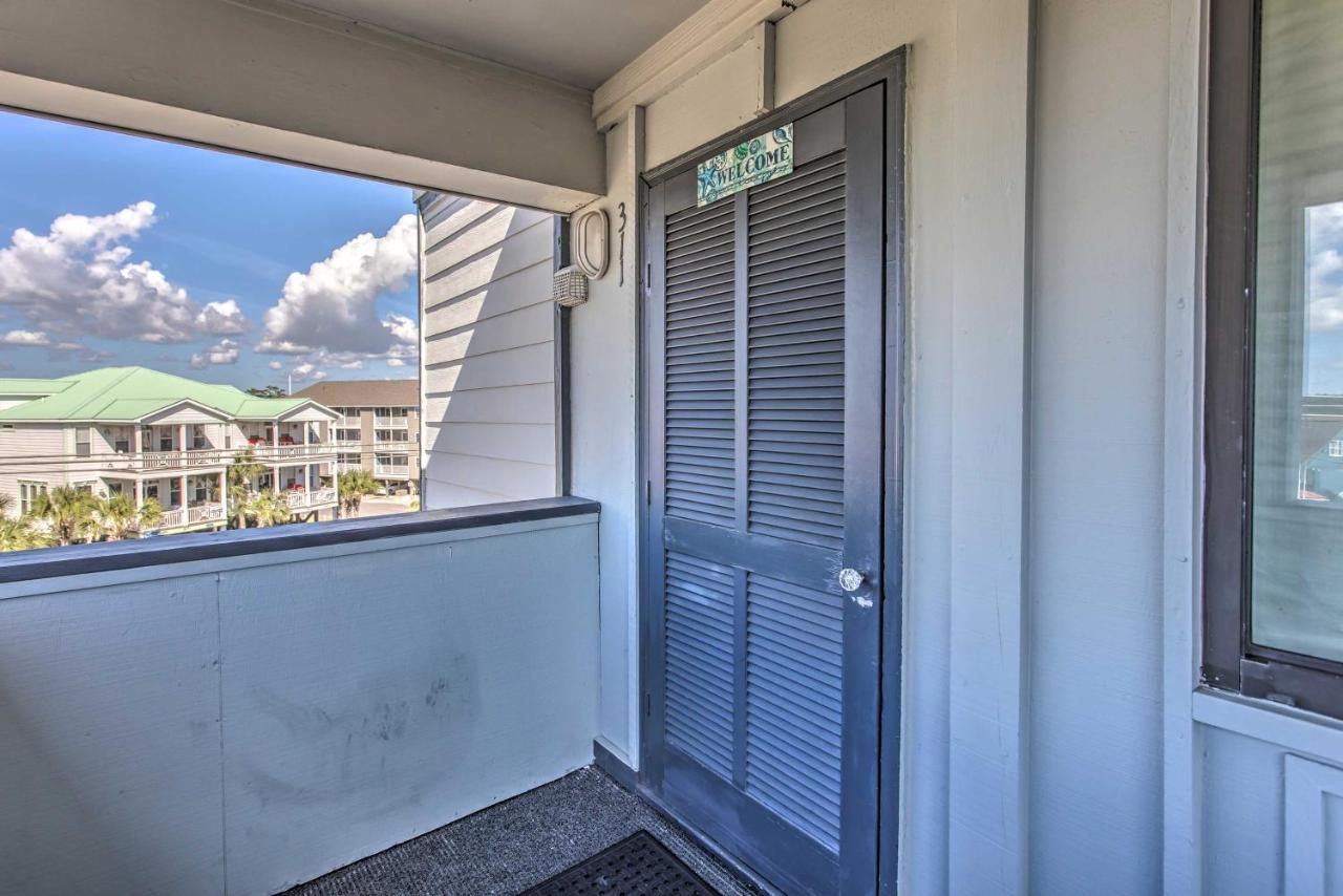 Coastal Condo On Beach With Community Pool Access! Myrtle Beach Exteriör bild
