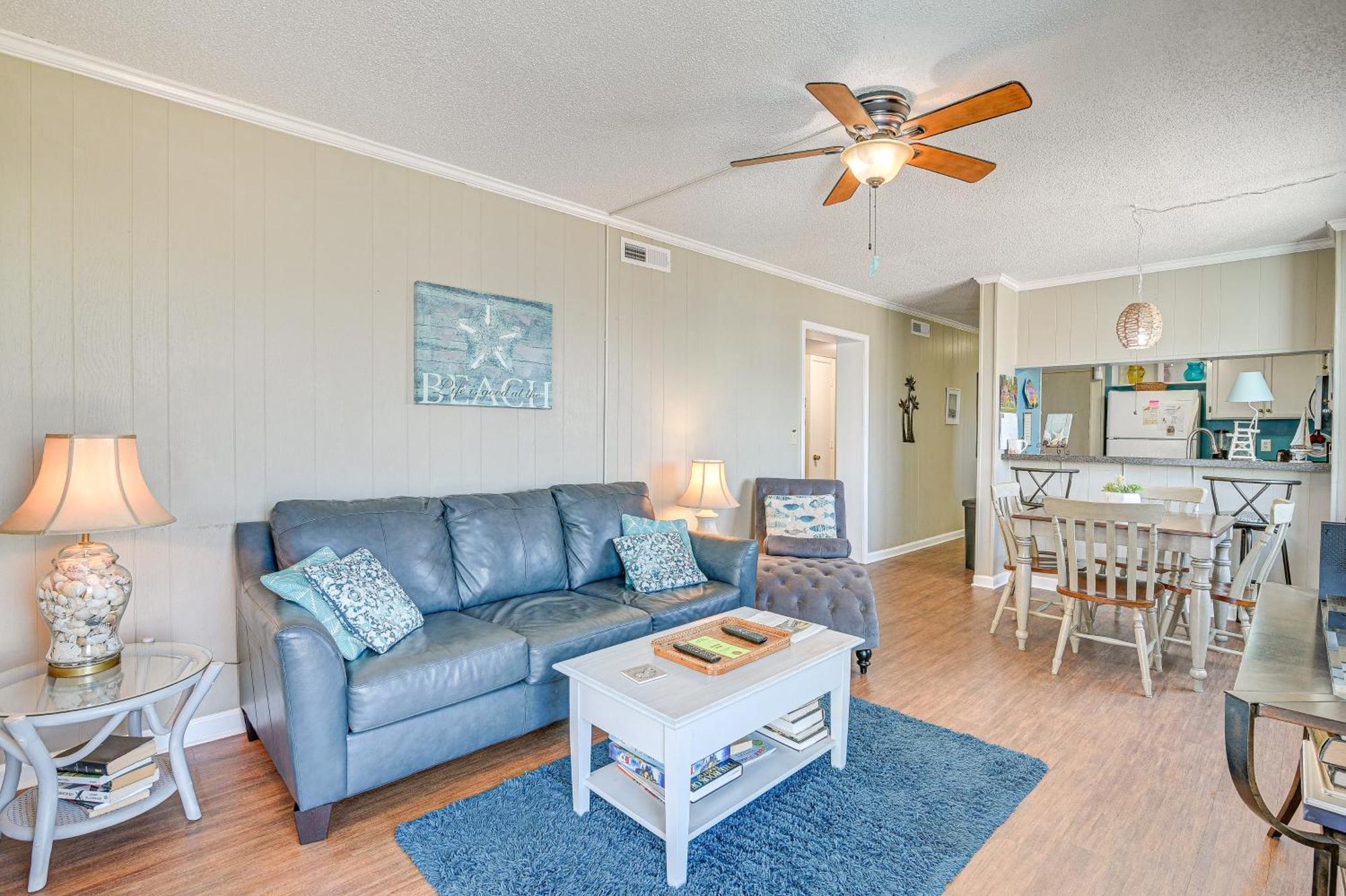 Coastal Condo On Beach With Community Pool Access! Myrtle Beach Exteriör bild