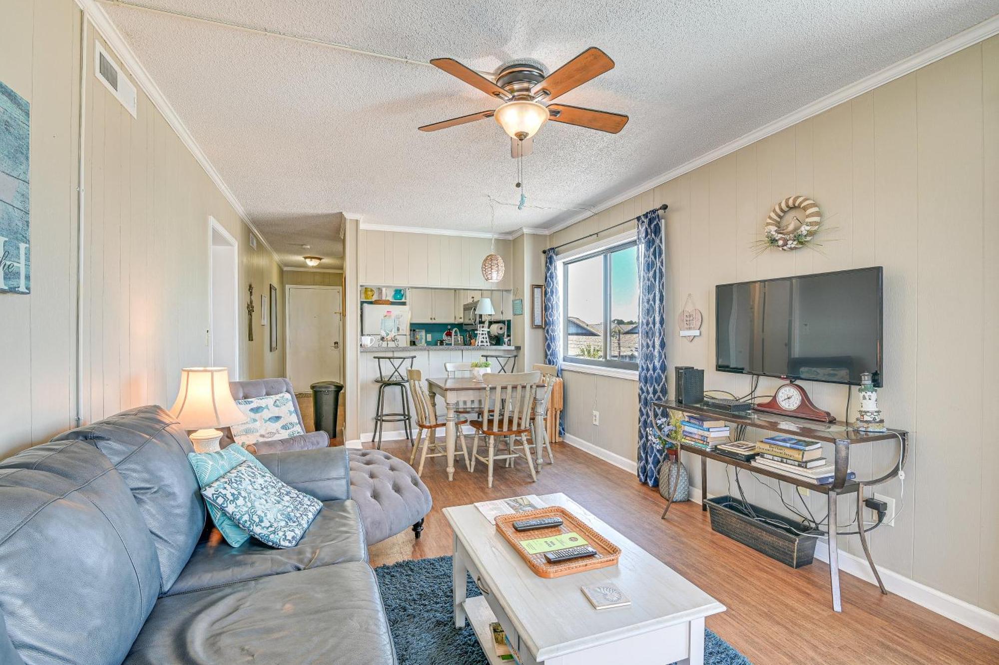 Coastal Condo On Beach With Community Pool Access! Myrtle Beach Exteriör bild